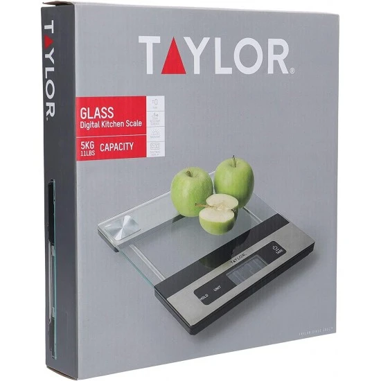 Shop quality Taylor Digital Kitchen Food Scales with Glass Platform, Highly Accurate with Tare Function and Precision, Stainless Silver Weighs 5 kg in Kenya from vituzote.com Shop in-store or online and get countrywide delivery!