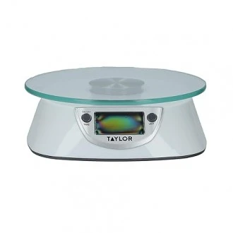 Taylor Mini Dual Platform Scale, 5kg / 5000ml, Glass Top