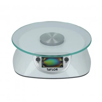 Taylor Mini Dual Platform Scale, 5kg / 5000ml, Glass Top
