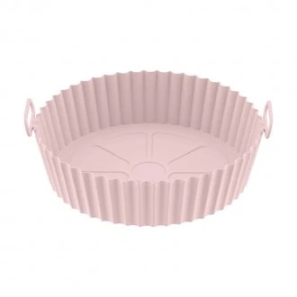 Vee Zee Silicone Air Fryer Liner - Pink (20x16x5 cm)	