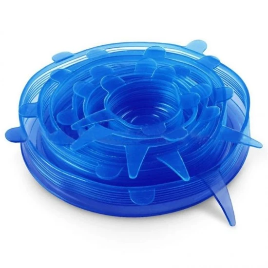 Eazy Stretch Silicone Lid Covers, Blue - Set Of 7, VZSLID7PC-BLU Shop quality Eazy Stretch Silicone Lid Covers, Blue - Set Of 7 in Kenya from vituzote.com Shop in-store or online and get countrywide delivery!