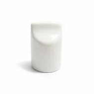 Dunelm Pausa Ceramic Fine China Pepper Pot, White