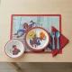 Dunelm Spiderman Rectangle Flexi Placemat - Keep Calm And Save The World , Multi Colour