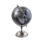 Candlelight 6" Black and Silver Globe