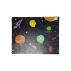 Dunelm Space Kids Rectangle Flexi Placemat, Multi Colour