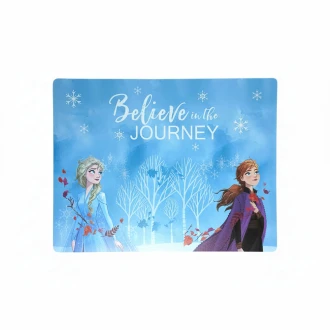 Dunelm Frozen Rectangle Flexi Placemat , Multi Colour