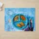 Dunelm Frozen Rectangle Flexi Placemat , Multi Colour