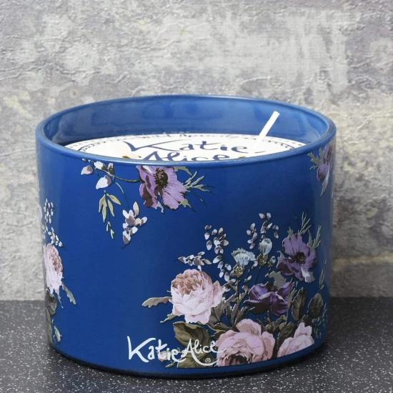 Candlelight Katie Alice Wax Filled Glass Pot, Wild Apricity Scent