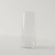 Candlelight 28Cm Large Heavy Glass Vase - Clear Finish