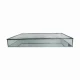 Dunelm Rectangular Mirror Tray - Silver