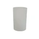 Dunelm 18CM Glass Ridged Vase With Frosted Colour