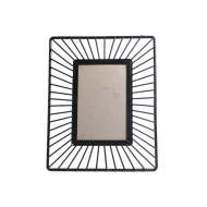 Candlelight Metal Black Wire Photo Frame