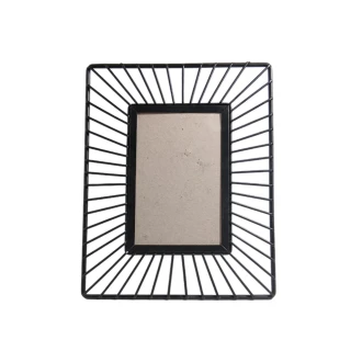 Candlelight Metal Black Wire Photo Frame