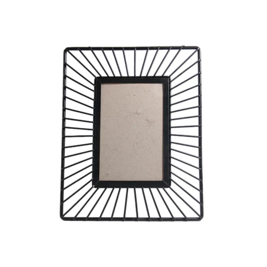 Candlelight Metal Black Wire Photo Frame