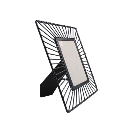 Candlelight Metal Black Wire Photo Frame