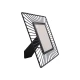 Candlelight Metal Black Wire Photo Frame