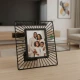 Candlelight Metal Black Wire Photo Frame