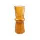 Dunelm Tall Glass Vase 24Cm Approx - Amber