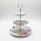 Candlelight Cake Stand Mothers Day Floral in Full Colour Box
