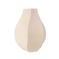 Candlelight Cream Ceramic Vase