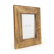 Candlelight Mango Wood Wedge Frame,  5x7"