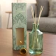 Candlelight Ridged Glass Reed Diffuser Ether- 10% Woods Age and Sea Salt Scent ,150ml
