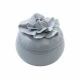 Candlelight 10.5 Cm Jeff Banks Ceramic Flower Candle Pot -Ether
