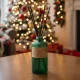 Candlelight Frosted Glass Diffuser With Cork Lid and Reed Pack 15%  - Christmass tree modern, 200Ml