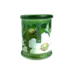 Candlelight Large Glass Lidded Jar White Poppy And Sage With 5% White Poppy and Sage Scent