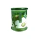 Candlelight Large Glass Lidded Jar White Poppy And Sage With 5% White Poppy and Sage Scent