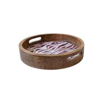 Dunelm Bali Printed Wooden Tray