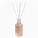 CandleLight 150ML Ridged Diffuser Pink With 10% Pink Petals Scent 