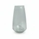 Candlelight 25.5 cm Conical Glass Vase Clear , Clear