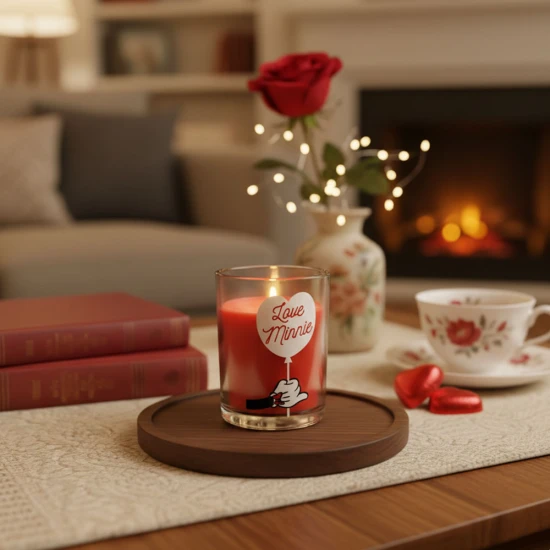 Candlelight Disney Candle - Love Minnie