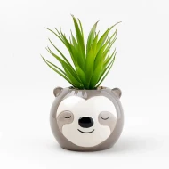 Dunelm  Sloth Shaped Faux Plant 