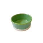 Candlelight  Green Ceramic Bowl