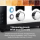 Tower Ash 4-Slice Toaster with Dual Controls, Defrost/Reheat/Cancel, 1850W, Black & Chrome, T20081BLK Shop quality Tower Ash 4-Slice Toaster with Dual Controls, Defrost/Reheat/Cancel, 1850W, Black & Chrome in Kenya from vituzote.com Shop in-store or online and get countrywide delivery!