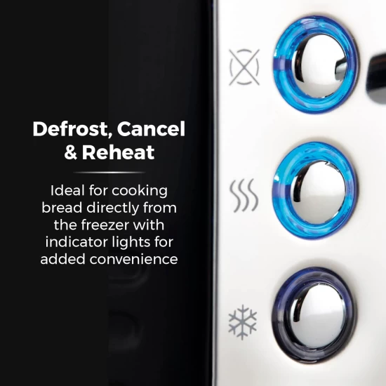 Tower Ash 4-Slice Toaster with Dual Controls, Defrost/Reheat/Cancel, 1850W, Black & Chrome, T20081BLK Shop quality Tower Ash 4-Slice Toaster with Dual Controls, Defrost/Reheat/Cancel, 1850W, Black & Chrome in Kenya from vituzote.com Shop in-store or online and get countrywide delivery!