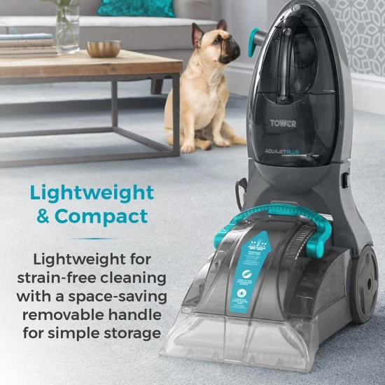 Tower Aquajetplus Carpet Washer with Allergen Removal and 250ml Cleaning Solution, Blue and Grey, T548002 Shop quality Tower Aquajetplus Carpet Washer with Allergen Removal and 250ml Cleaning Solution, Blue and Grey in Kenya from vituzote.com Shop in-store or online and get countrywide delivery!