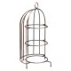 Utopia Birdcage Copper Finish Stainless Steel Cake Stand