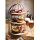 Utopia Birdcage Copper Finish Stainless Steel Cake Stand