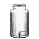 Utopia Ribbed Punch Barre with metal tap, 6 Liters