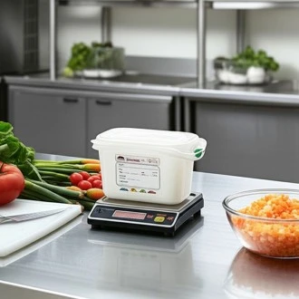 Neville Genware GN Storage Container 1/9 100mm Deep, 1 Litre