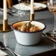 Shop quality Neville Genware Enamel Round Deep Pie Dish White with Grey Rim 12cm in Kenya from vituzote.com Shop in-store or online and get countrywide delivery!
