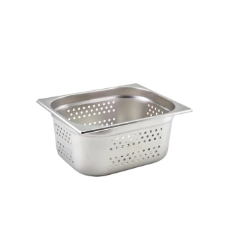 Neville GenWare Perforated St/St Gastronorm Pan 1/2 - 150mm Deep  325 x 265 x 150mm (L x W x H)