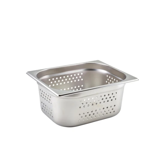 Neville GenWare Perforated St/St Gastronorm Pan 1/2 - 150mm Deep  325 x 265 x 150mm (L x W x H)