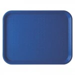 Utopia Rectangular Cafe Tray,  Blue, 18x14" (46x36cm)