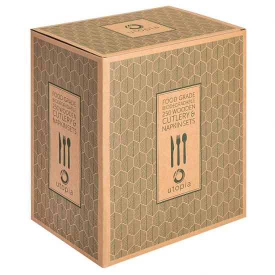 Utopia Birch Wood Cutlery Set- ( Knife, Fork, Spoon and Paper Napkin), F90214 Shop quality Utopia Birch Wood Cutlery Set- ( Knife, Fork, Spoon and Paper Napkin) in Kenya from vituzote.com Shop in-store or online and get countrywide delivery!