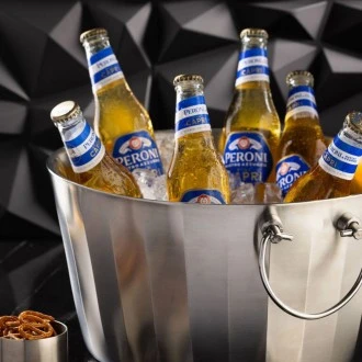 Utopia Satin Double-Walled Ice Bath, 37 x 19cm