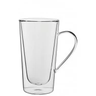 Utopia Double Walled Tall Handled Latte, 340 ml